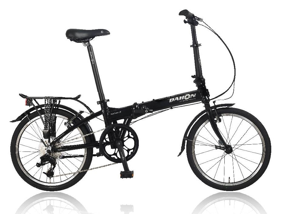 DAHON Mariner D8 ジェットブラック 折り畳み自転車 (20インチアルミ製) 軽量